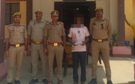 गैंगेस्टर एक्ट के मुकदमे में वांछित 15 हजार के इनामिया को पुलिस ने दबोचा