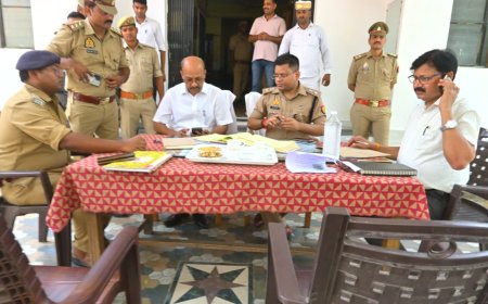 थाना कोतवाली पडरौना में डीएम व एसपी की उपस्थिति में आयोजित हुआ समाधान दिवस