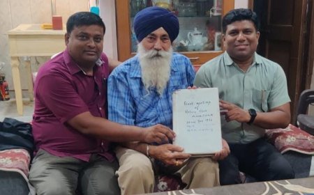 अमृतसर के रोटरी सदस्यों संग की बैठक