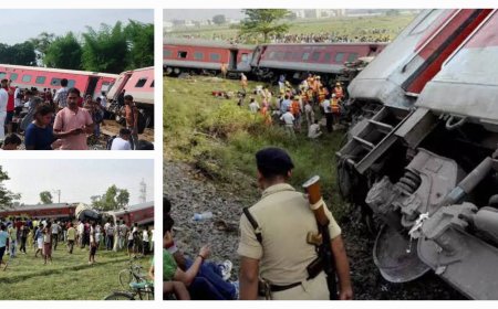 डिब्रूगढ़ एक्सप्रेस पटरी से उतरी ,कैसे हुआ इतना बड़ा हादसा