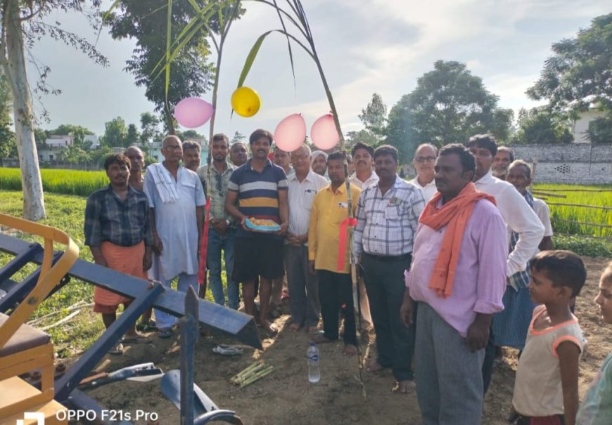 हर घर बीज नर्सरी योजना के तहत गन्ने की हुई बुवाई!