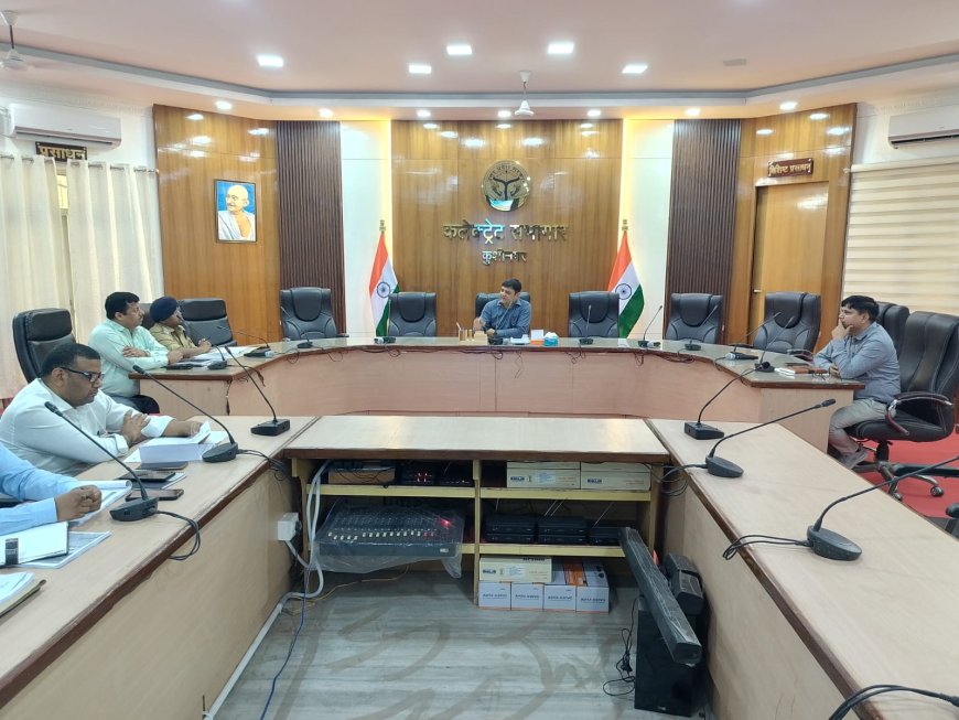 एडीएम कीअध्यक्षता में जिला सड़क सुरक्षा समिति की बैठक हुई संपन्न,