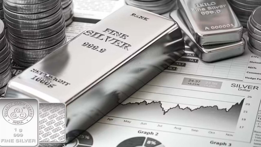 चांदी की चमक लौटी! कीमतें ₹1,000 बढ़कर 2.46 लाख पर पहुंचीं।