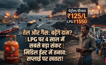 तेल और गैस   के  बढ़ेंगे दाम ?   LPG पर 4 साल में सबसे बड़ा संकट, क्या मिडिल ईस्ट में तनाव से सप्लाई पर खतरे की संकेत