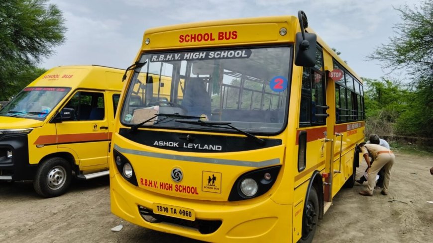 स्कूली वाहनों की फिटनेस जांच के लिए मार्च माह में चलेगा सघन अभियान